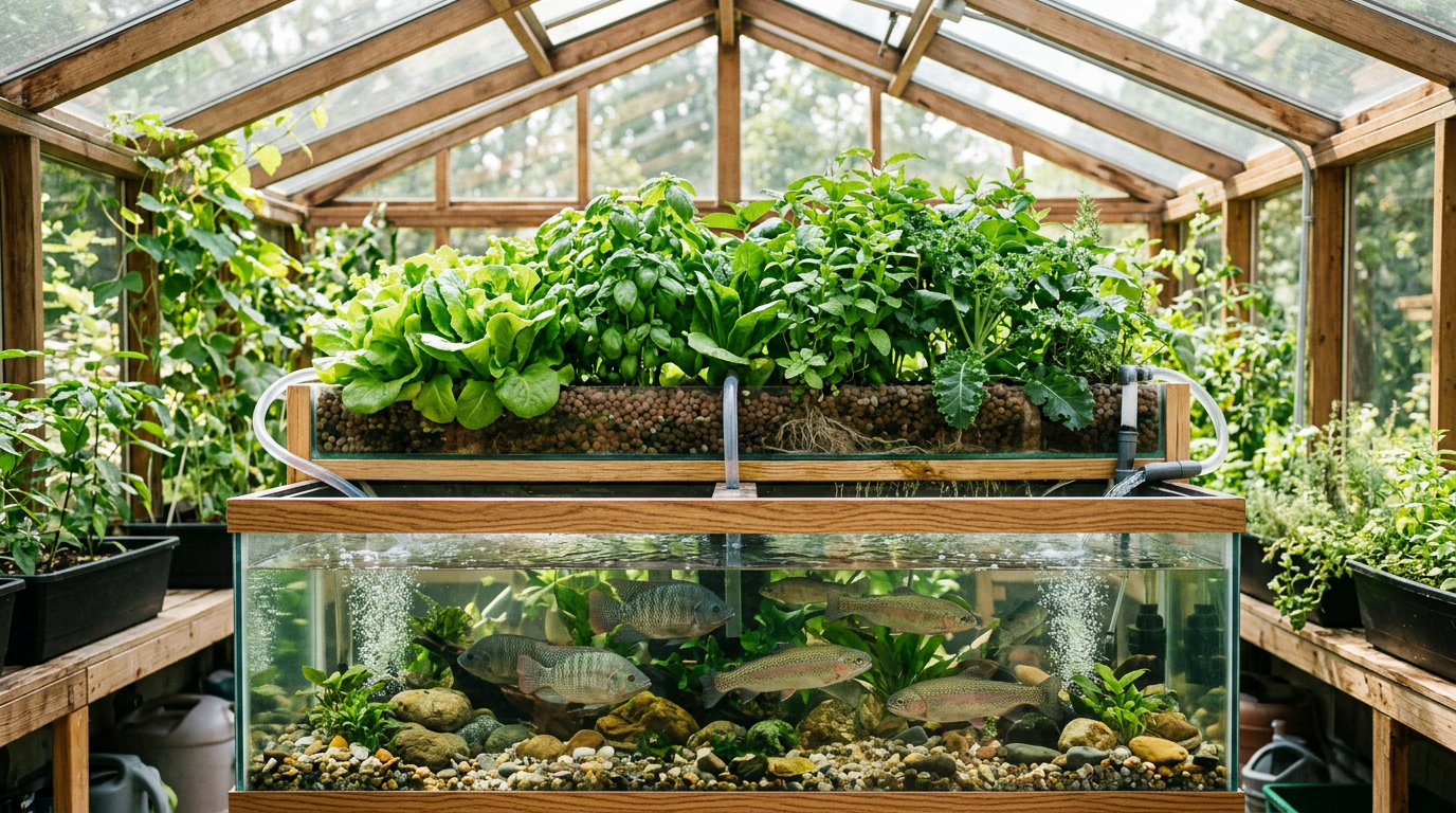 Akvaponikk — fisk og planter